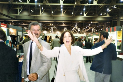 With Editor_Nan_Talese_at Book Expo_Convention_1992